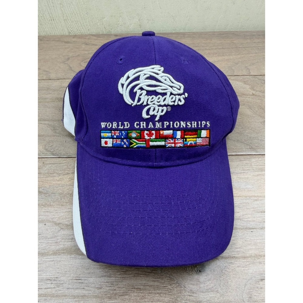 Breeders' Cup Hat All Pro Baseball Cap Men's Purple 2011 Churchill